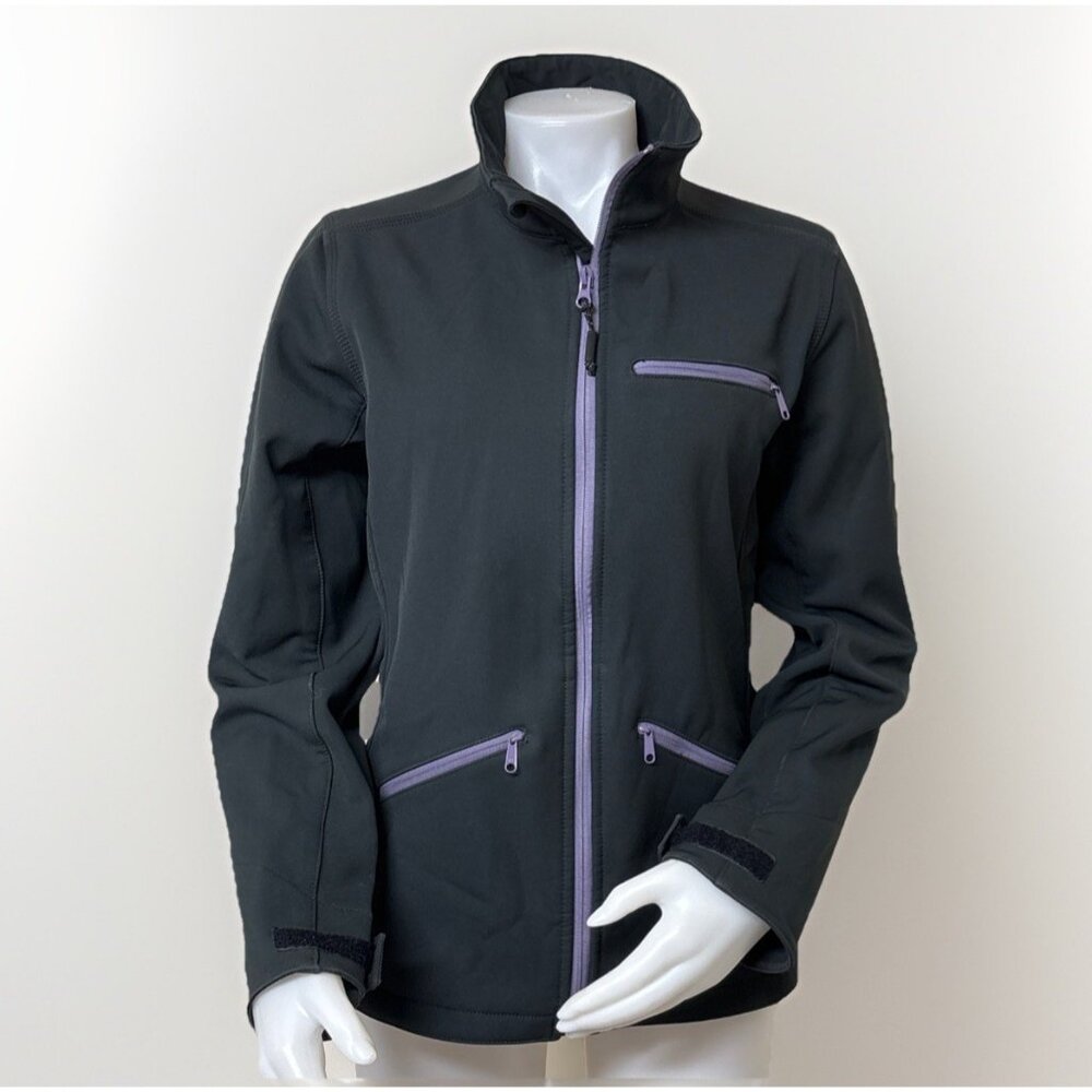 Carhartt Rain Defender Jacket Womens S Black Full Zip Crowley Performance Fleece